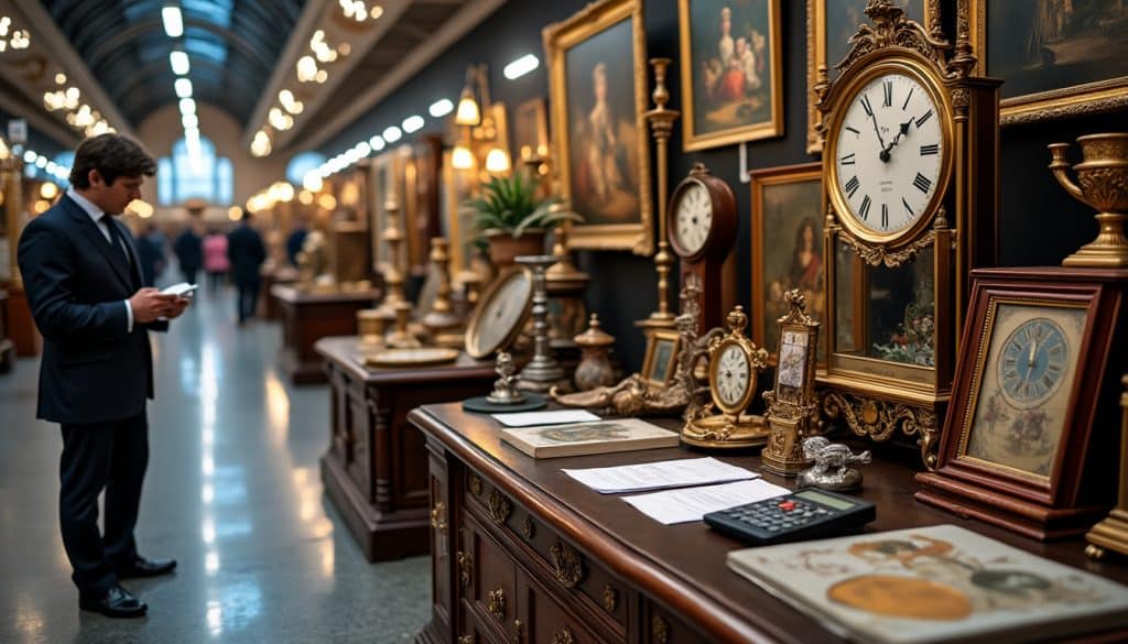 Exposer sur un salon des antiquaires : le coût d&rsquo;un stand